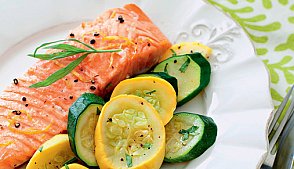 Рецепт рыба с овощами