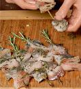 Рецепт шашлыки из рыбы с креветками