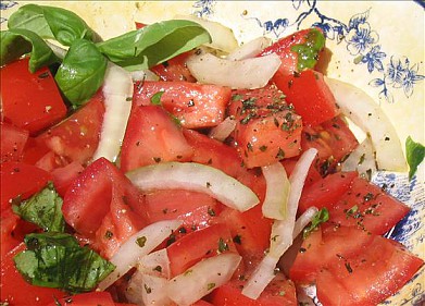 Рецепт сицилийский салат из помидоров