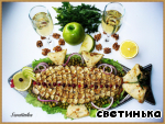 Рецепт семга в медово-яблочном соку «Королева вкусноты»