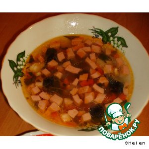 Рецепт суп 'Солянка'
