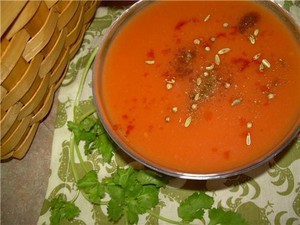 Рецепт рыбный суп с чесноком и пряностями