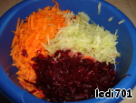 Рецепт салат диетический из редьки, свеклы и моркови