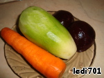 Рецепт салат диетический из редьки, свеклы и моркови