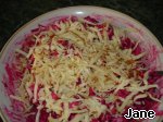 Рецепт салат из крабовых палочек со свеклой