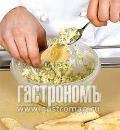 Рецепт кулечки из лаваша с сыром и виноградом