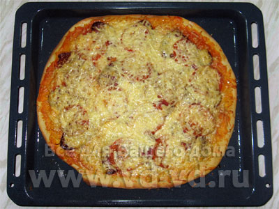  начинка для пиццы с колбасой и помидорами рецепты