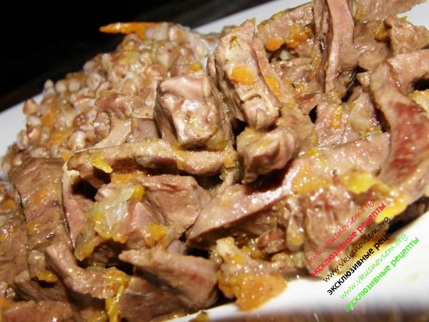 Салат из свиного сердца с грибами: пошагово с фото