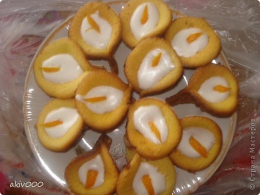Печенье каллы рецепт в духовке с фото пошагово в домашних условиях