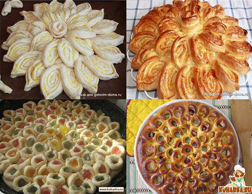  как сделать красивые пирожки из дрожжевого теста фото