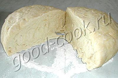  слоенное тесто на минералке