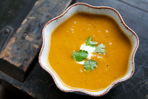 Рецепт супа-карри с тыквой