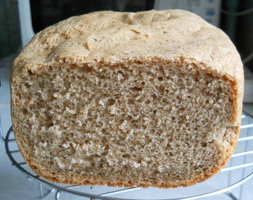 Рецепт пшенично - ржаной хлеб ( с упаковки ржаной муки 'Кудесница')