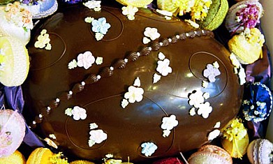 Рецепт пасхальные яйца из шоколада