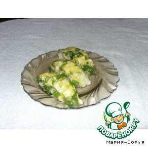 Рецепт закуска 'Заливное из минтая с яйцом'