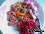 Рецепт ароматное жаркое из телятины с клюквой в овощных и фруктовых горшочках